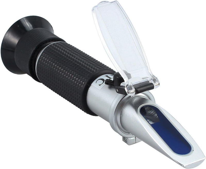 BOWONG 0-32% brix Refractometer for Measuring The Sugar Content and Metalworking fluids with ATC Designed for Wine Beer Fruit Sugar emulsions and Grinding Solutions - Image 1